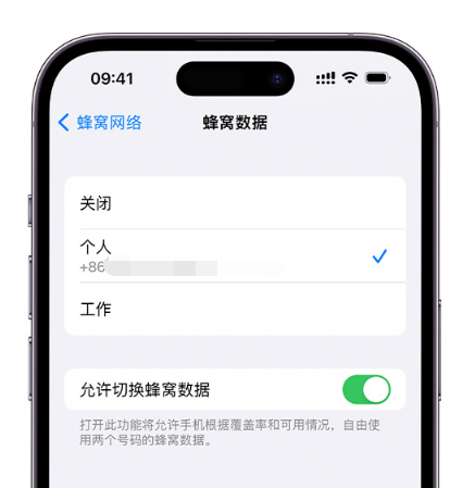 岚县苹果维修服务分享如何在iPhone上使用双卡 